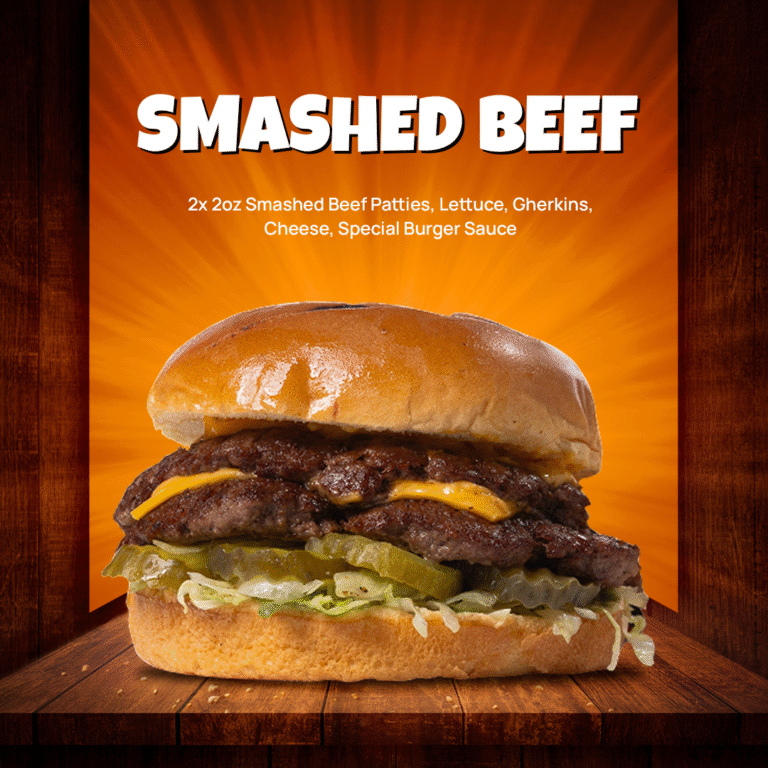 Smashed beef